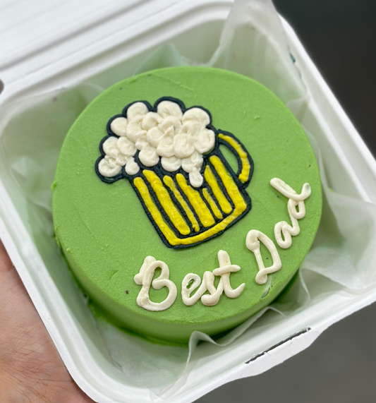 Best Dad Beer Mug Mini Cake