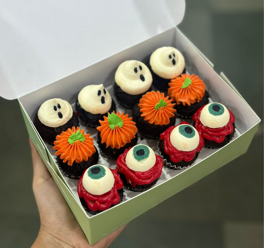 Halloween Mini Cupcakes (Box of 12)
