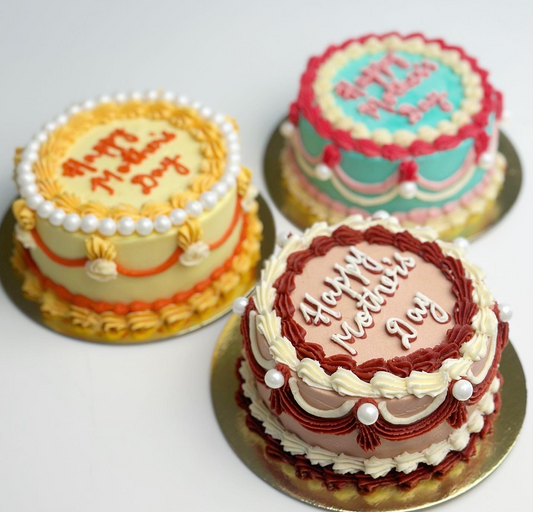 Mini Vintage Mother's Day Cake