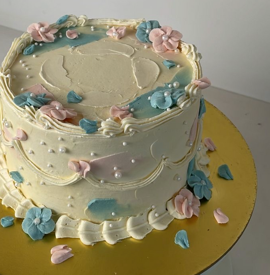 Blush & Blue Reverie Cake