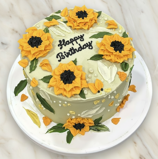 Blooming Sunflowers Cake