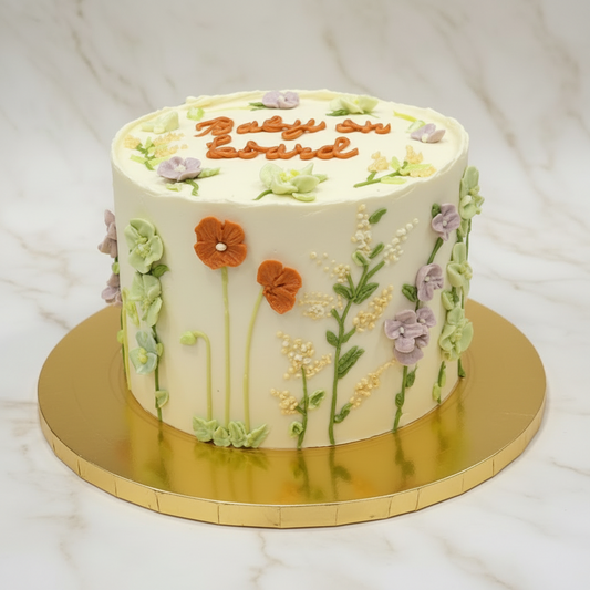 Wildflower Blossoms Cake