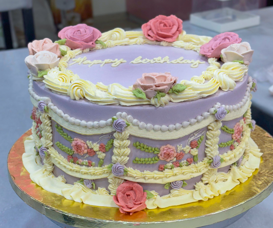 Rose Grandeur Cake