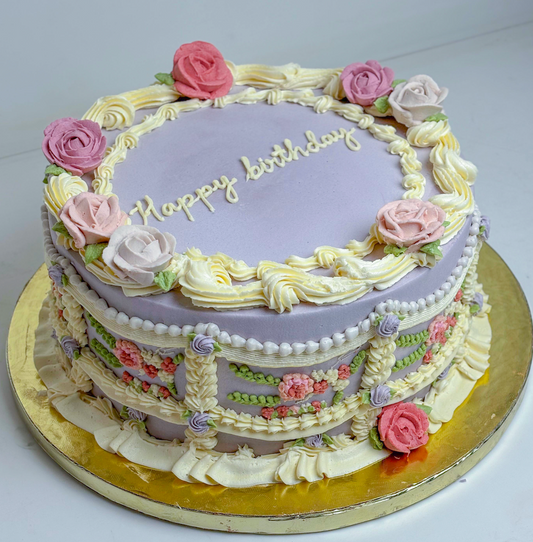 Rose Grandeur Cake