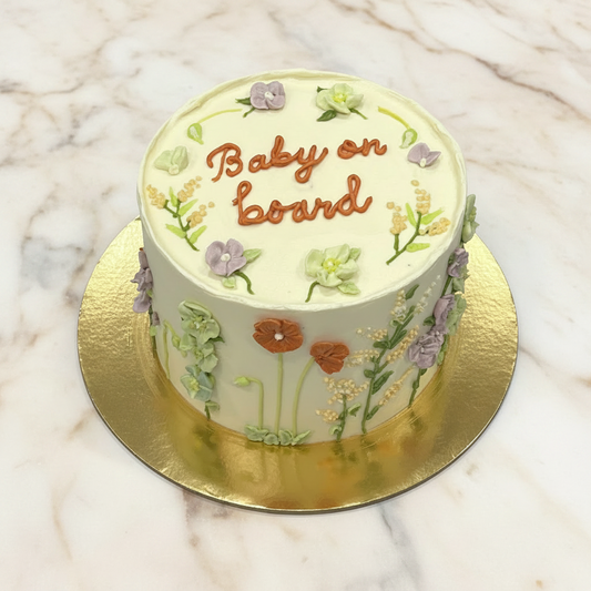 Wildflower Blossoms Cake
