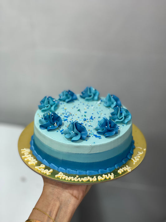 Stripes cake clearance