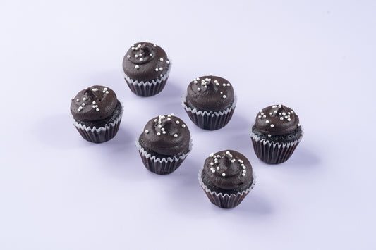 Chocolate Truffle Mini Cupcakes