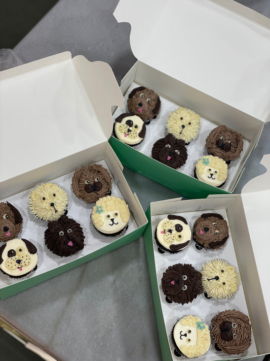 Dog Cupcakes (Box of 6)