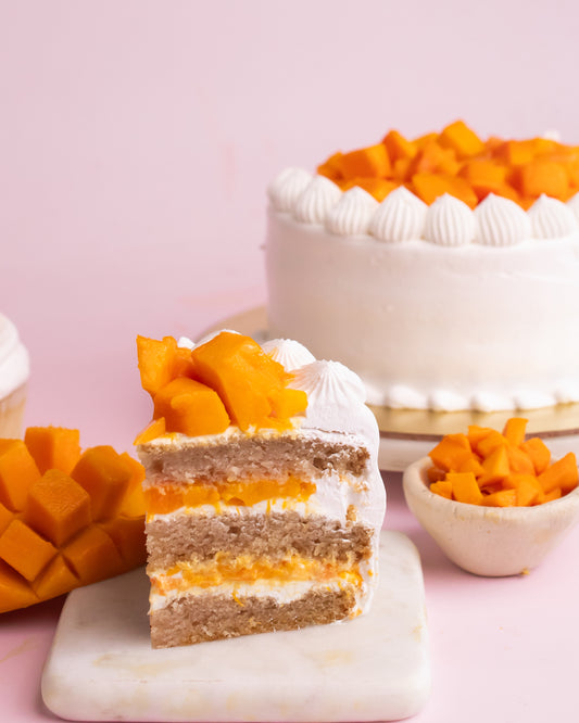 Mango & Cream Cake