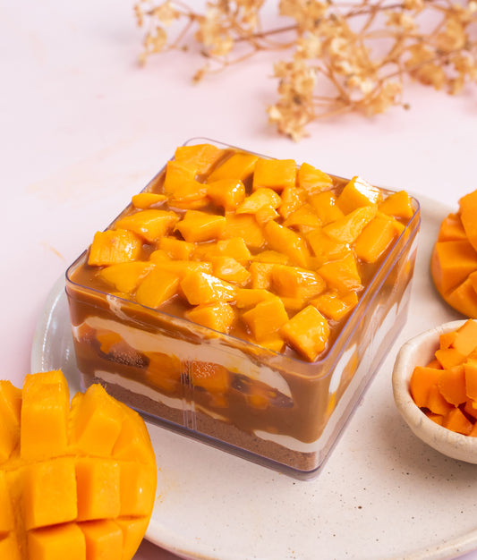 Mango Biscoff Cheesecake Tub