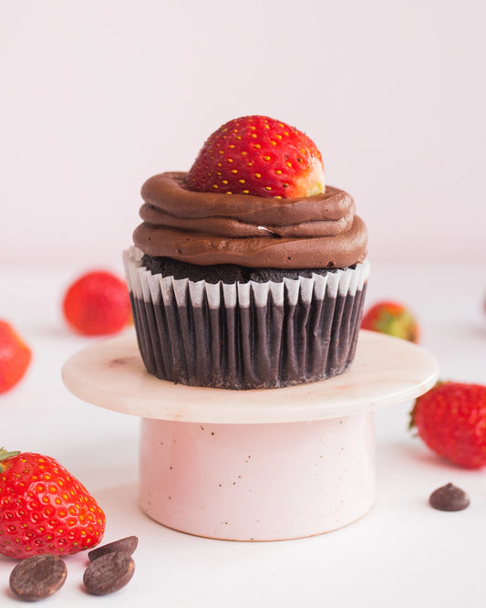 Build Your Box: Belgian Chocolate Strawberry Cupcakes